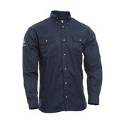 DRIFIRE 8 Cal FR TECGEN Work Shirt in Navy